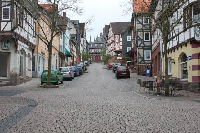 Frankenberg (Eder): Ritterstraße in der Altstadt