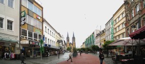 Hof/Saale: Fußgängerzone, Zustand heute