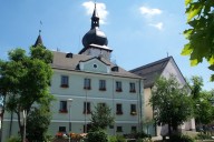 Das Rathaus am Markt prägt das historische Zentrum