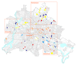 Berliner Planwerke: Übersicht der Planungsräume