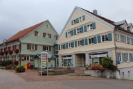Scheidegg: Rathaus im Ortskern