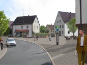 Hollfeld: Neugestaltung Spitalplatz mit veränderter Straßenführung