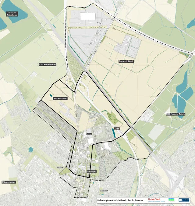 Alte Schäferei Pankow – Bestandsplan