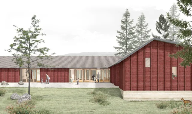 Bischofsgrün_2.Preis – Perspektive (Atelier <abbr>ST</abbr> | r+b Landschaftsarchitekten)