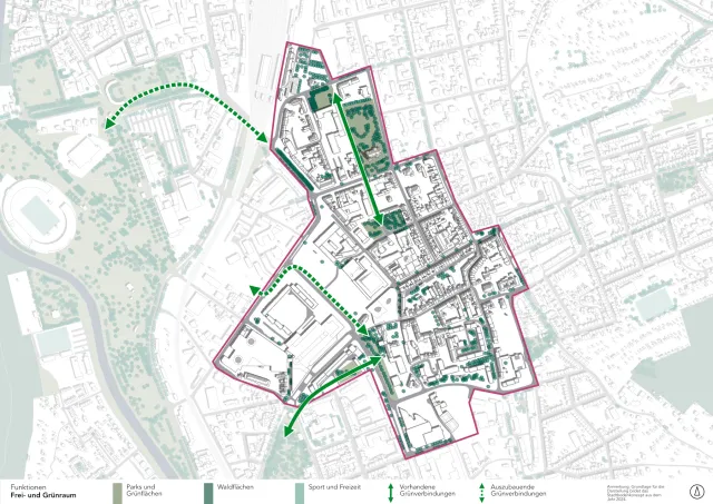 Grünverbindung Innenstadt