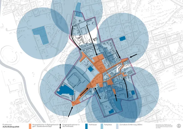 Eingänge Innenstadt