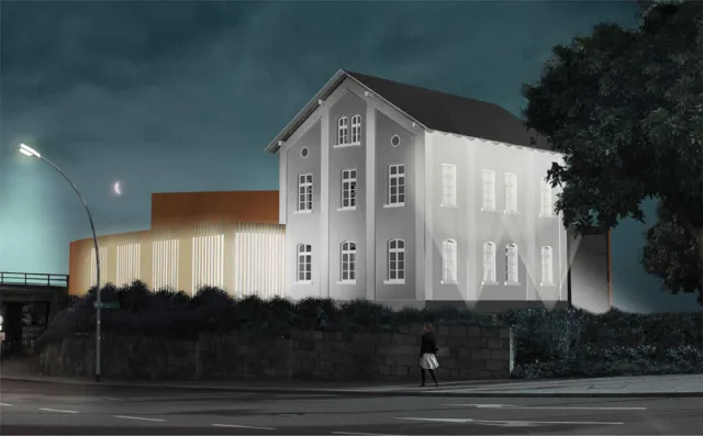 Hof: 1. Rang <abbr>DIE</abbr><abbr>HALLE</abbr> architekten, Hof