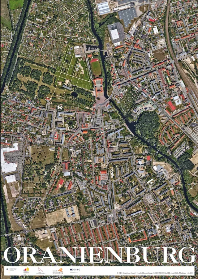 Luftbild – Stadt Oranienburg | Kernstadt