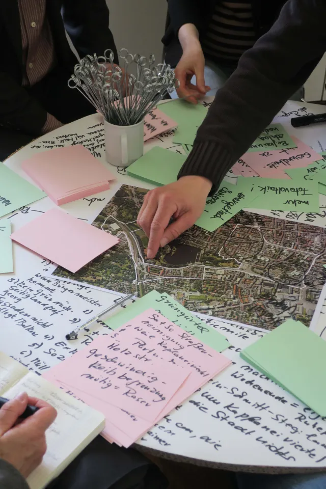 Darmstadt: Inputs der Anwesenden