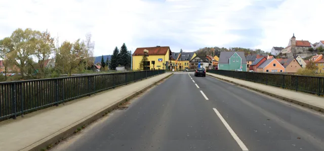 Nabburg: Bereich an der Naabbrücke vor möglicher Umgestaltung