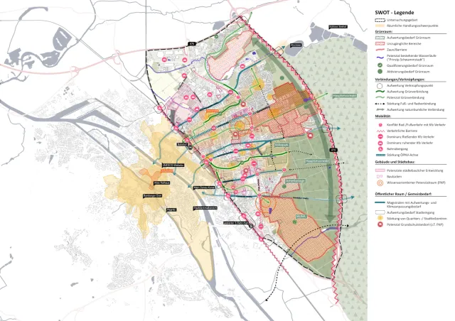 <abbr>SWOT</abbr> Plan <abbr>ISEK</abbr> Bamberger Osten
