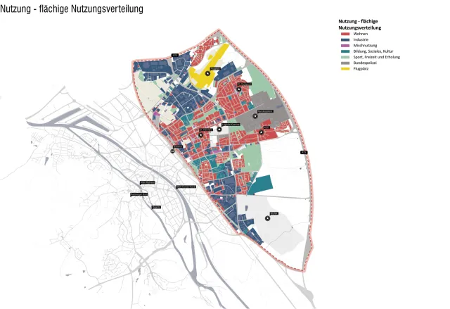Nutzungsanalyse (Flächige Nutzungsverteilung)