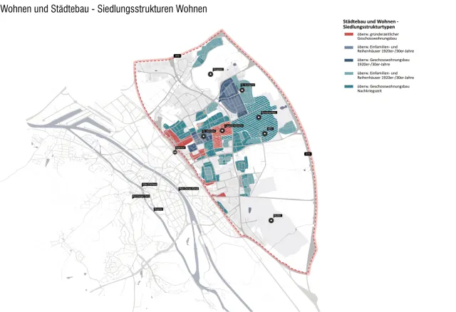 Strukturanalyse (Siedlungsstruktur Wohnen)
