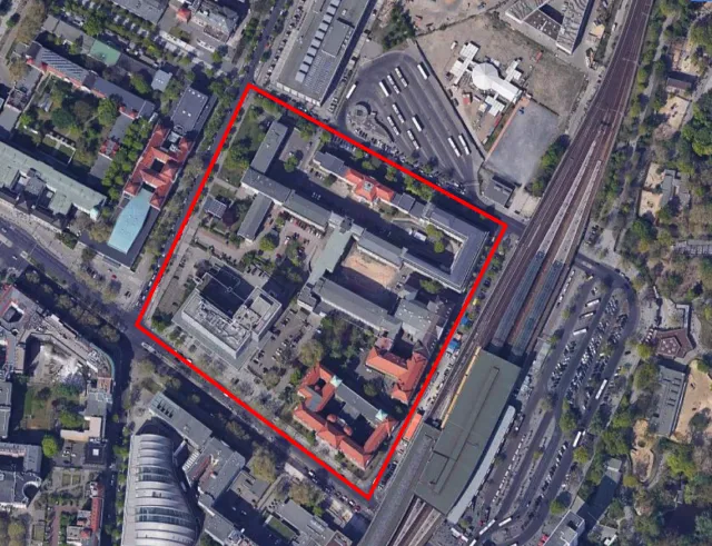 Untersuchungsgebiet Hertzallee Süd