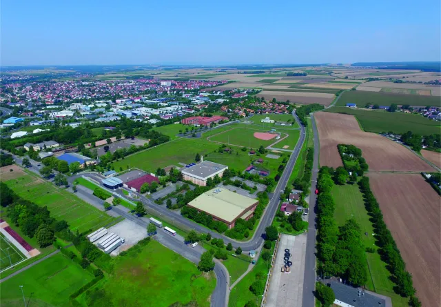 Luftbild Aufsicht Kessler Field