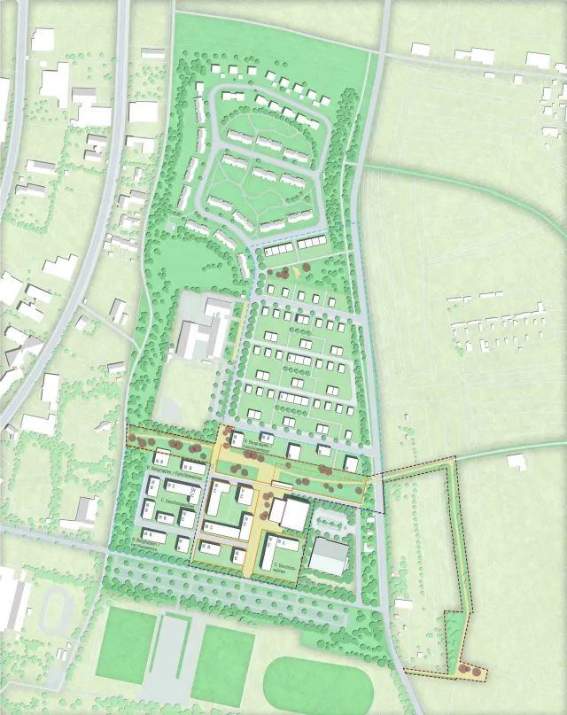 Lageplan 2. Ausbaustufe