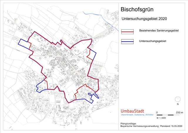 Untersuchungsgebiet Bischofsgrün