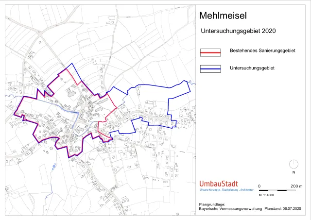 Untersuchungsgebiet Mehlmeisel