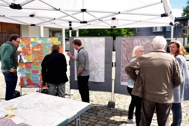 Kempten_Ost: Inputs und Diskussionen zur <abbr>VU</abbr> Kempten-Ost; Foto: © Empirica – Meike Heckenroth