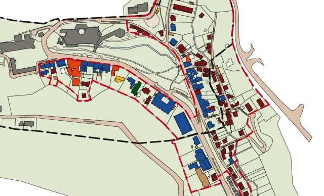 <abbr>VU</abbr> Schlangenbad: Lageplan