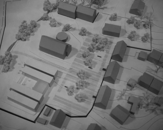 Schwarzenbach: 1. Preis (<abbr>RSP</abbr> Architekten und Stadtplaner mit C. Kroczek) Modell