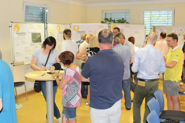 Memmelsdorf: Erste Bürgerwerkstatt, Sammeln von Ideen