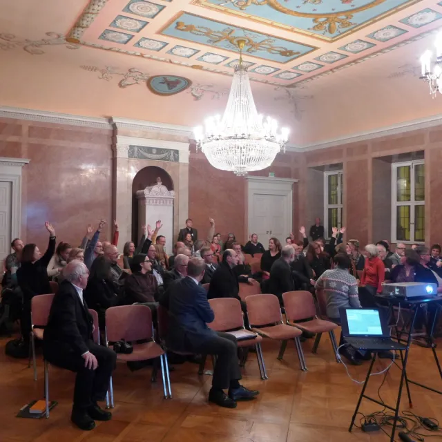 Fulda <abbr>IHK</abbr> Soziale Stadt Ostend/Ziehers-Süd, Bürgerbeteiligung im Marmorsaal am 25.11.2015